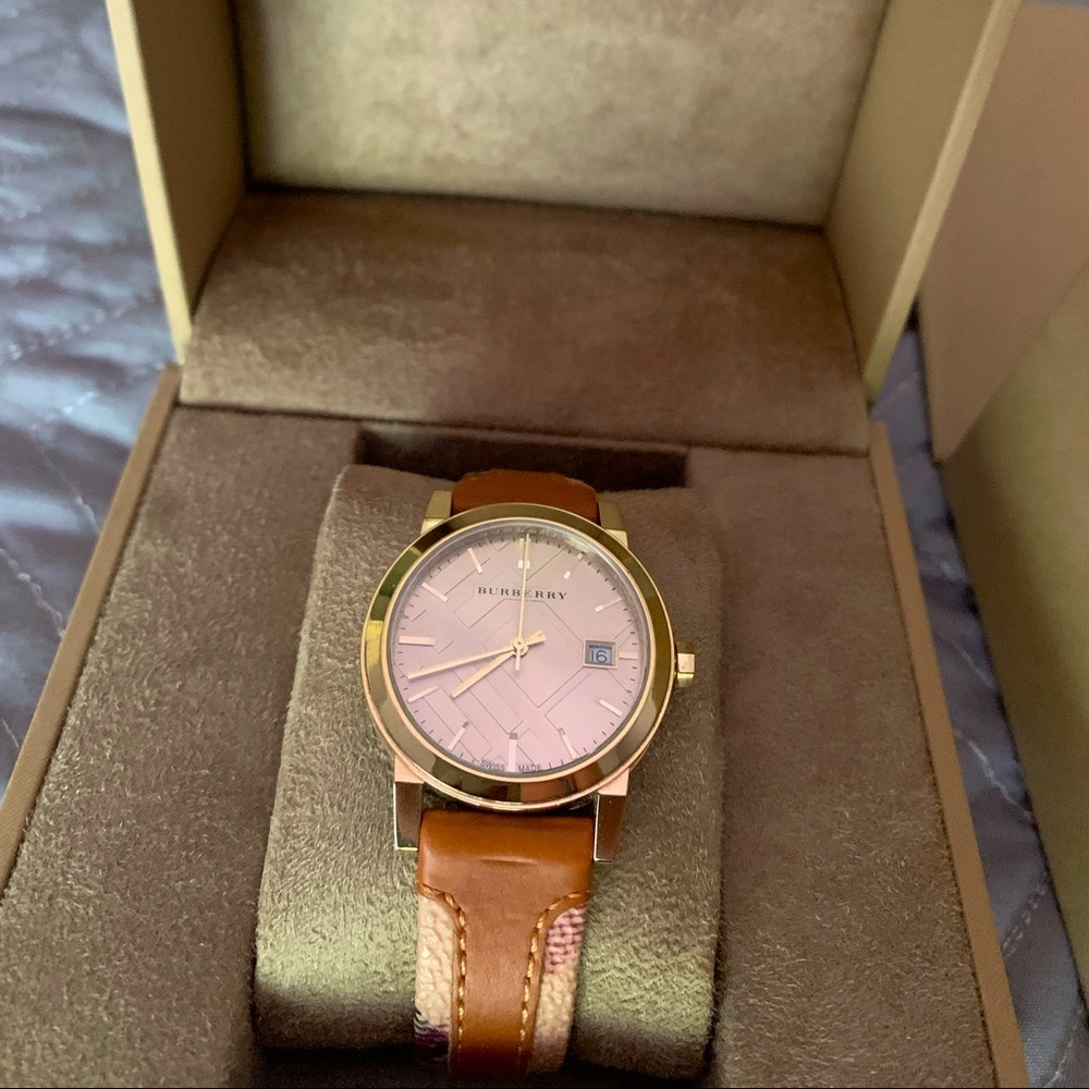 Burberry Women’s Haymarket Watch